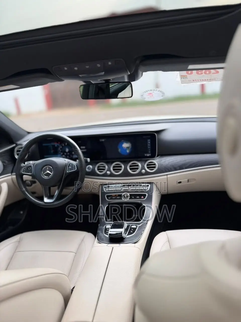 Mercedes-Benz E400 2019 White