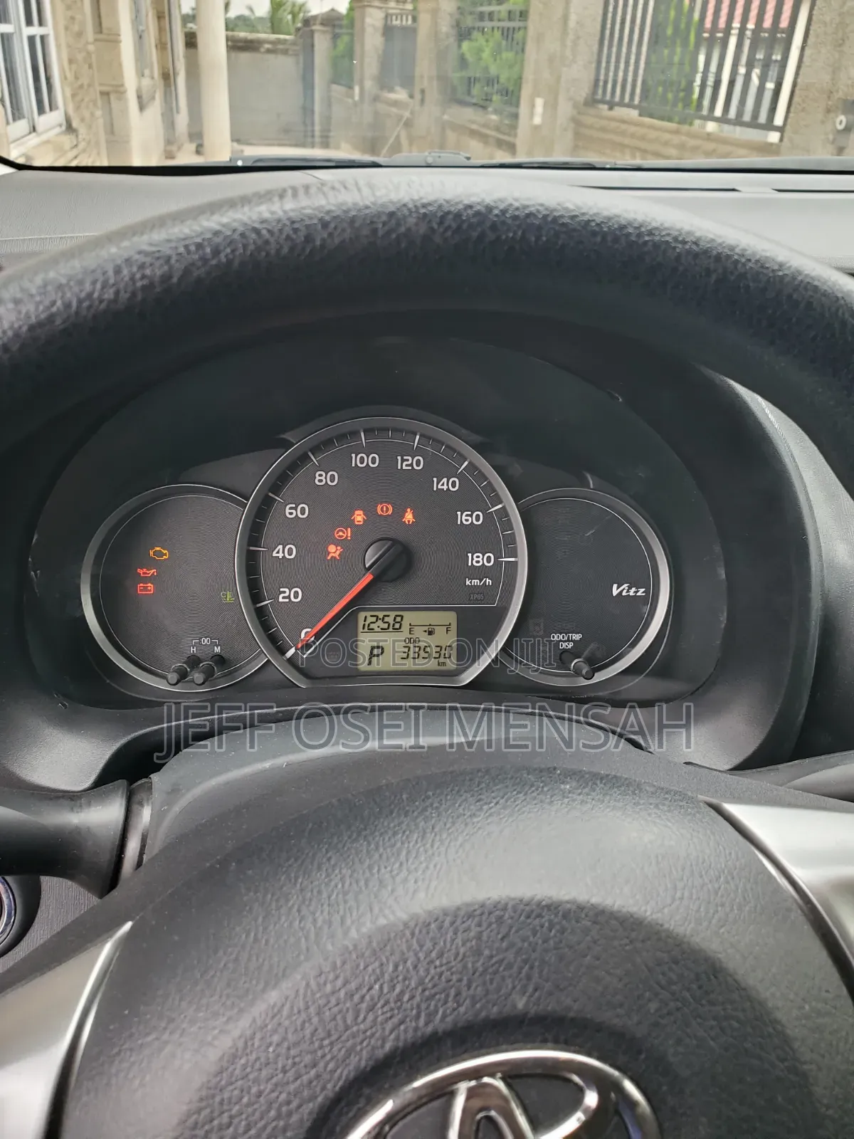 Toyota Vitz 2014 Black