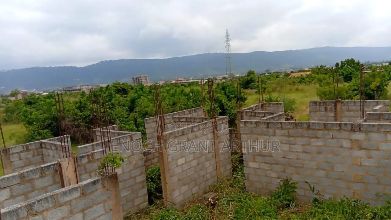 One Plot of Land With a 2-Bedroom Uncompleted Project at Ayikuma