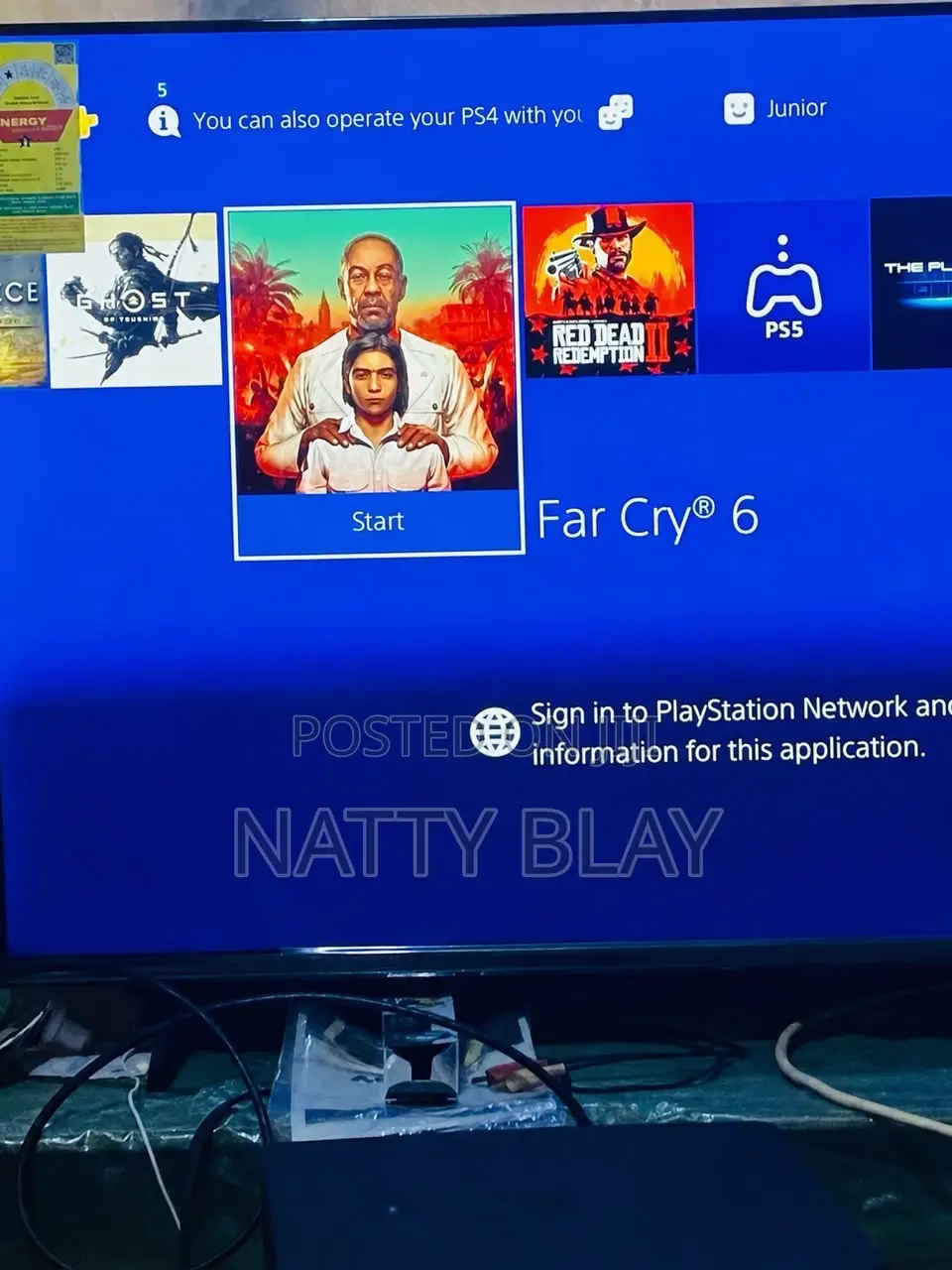 Playstation 4 Slim With Games