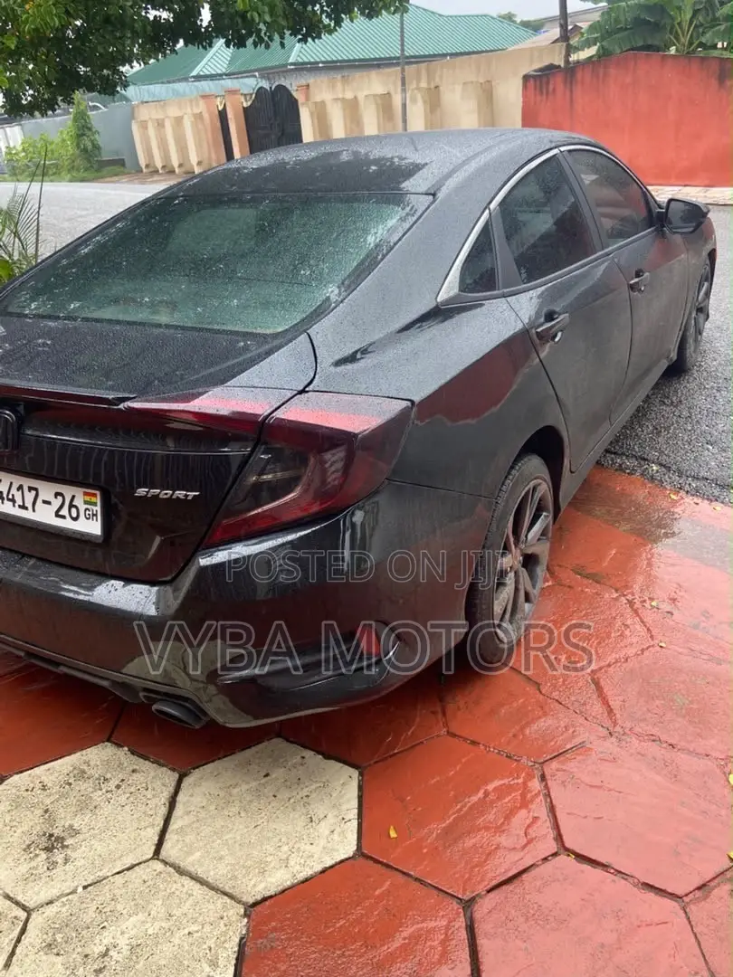 Honda Civic Sport Sedan 2019 Black