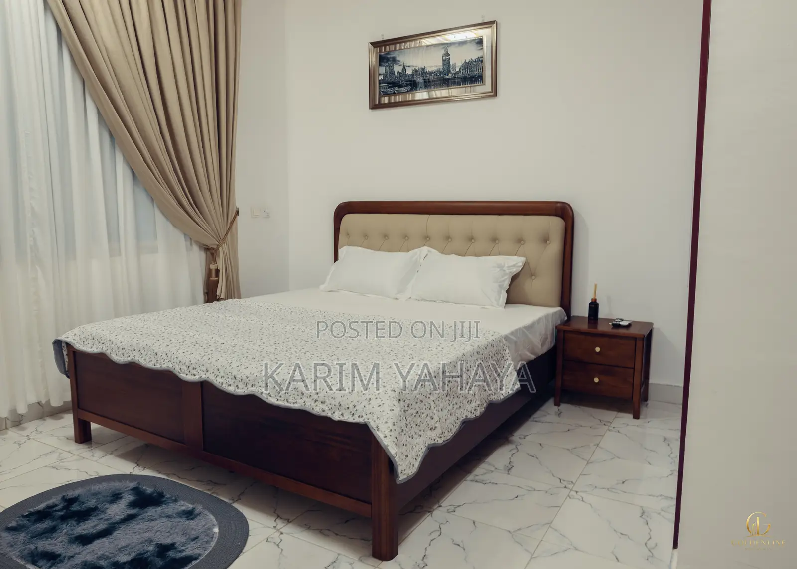 Furnished 2bdrm Apartment in Goldenline Residence, East Legon for rent