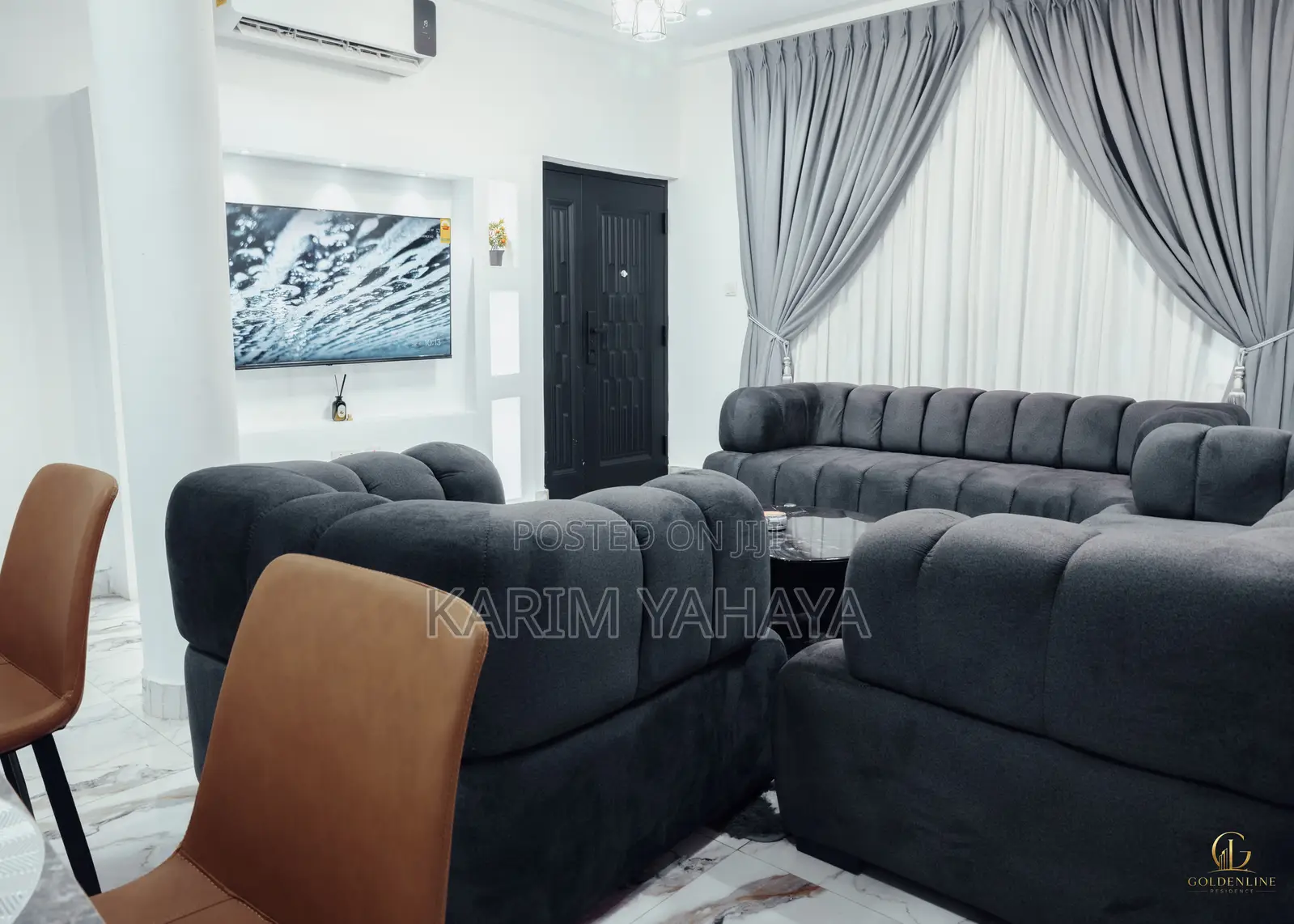 Furnished 2bdrm Apartment in Goldenline Residence, East Legon for rent