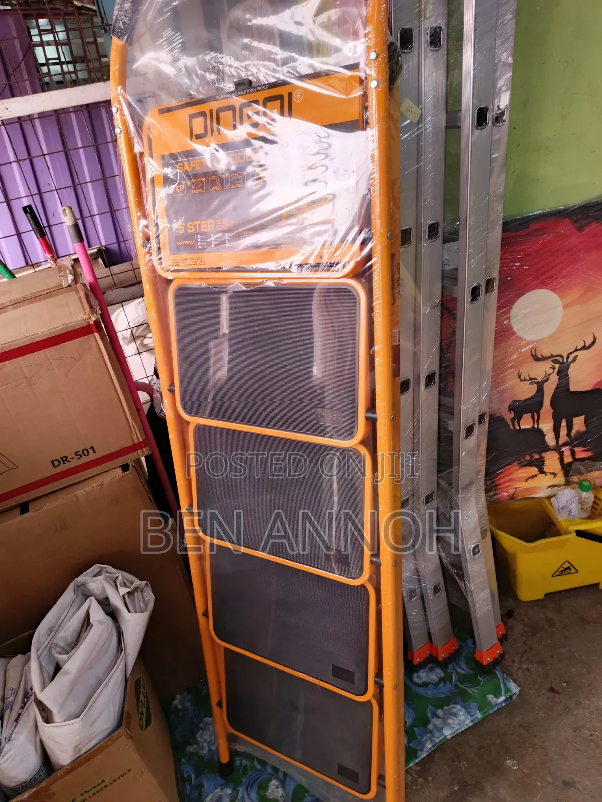 DINGQI 5 Steps Ladder