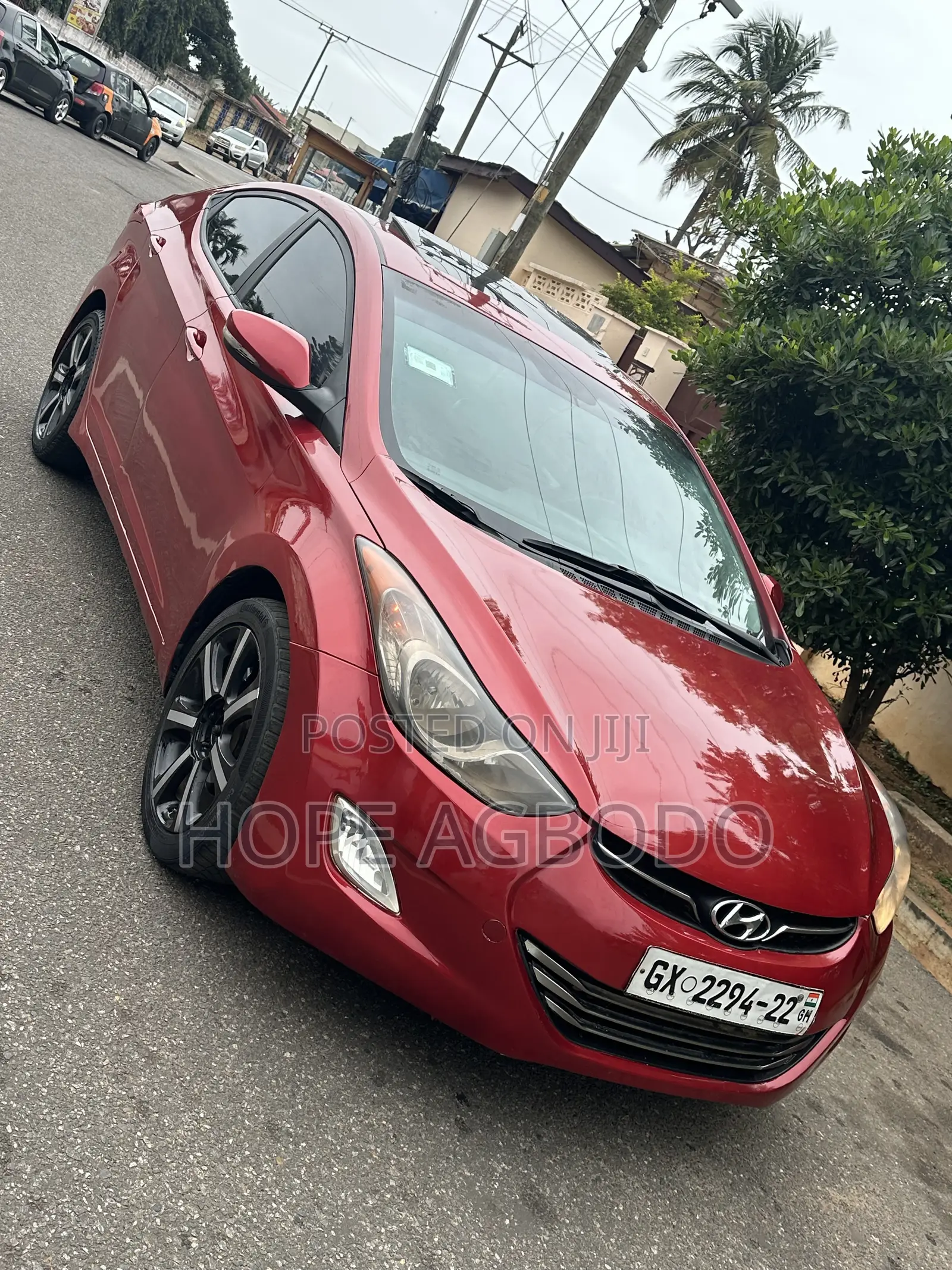 Hyundai Elantra Limited Sedan FWD (1.8L 4cyl 6A) 2013 Red