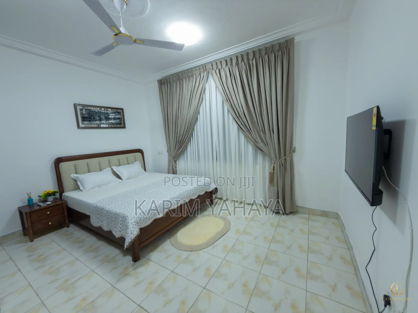 Furnished 2bdrm Apartment in Goldenline Residence, East Legon for rent