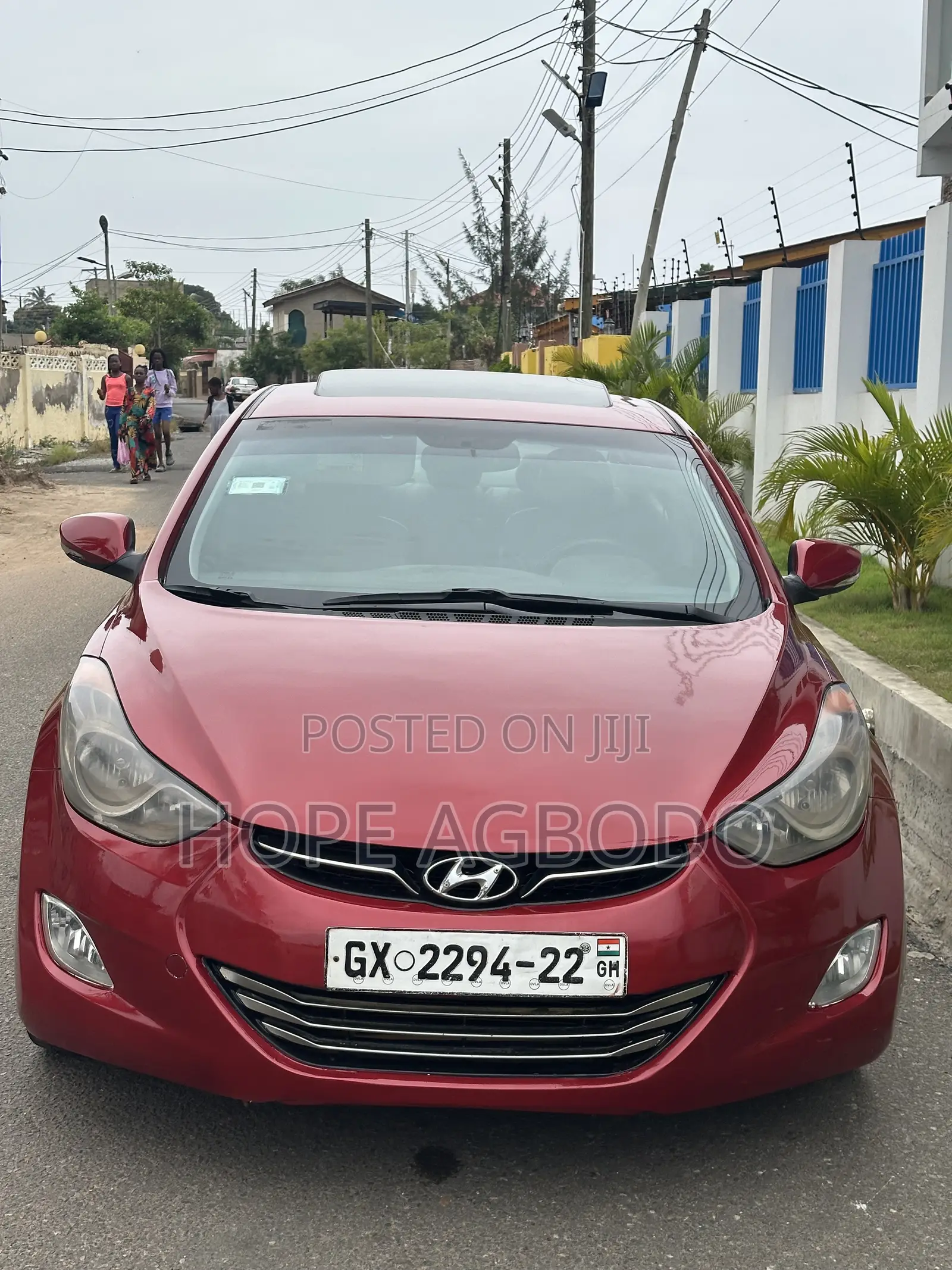 Hyundai Elantra Limited Sedan FWD (1.8L 4cyl 6A) 2013 Red