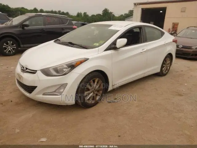 Hyundai Elantra 2016 White