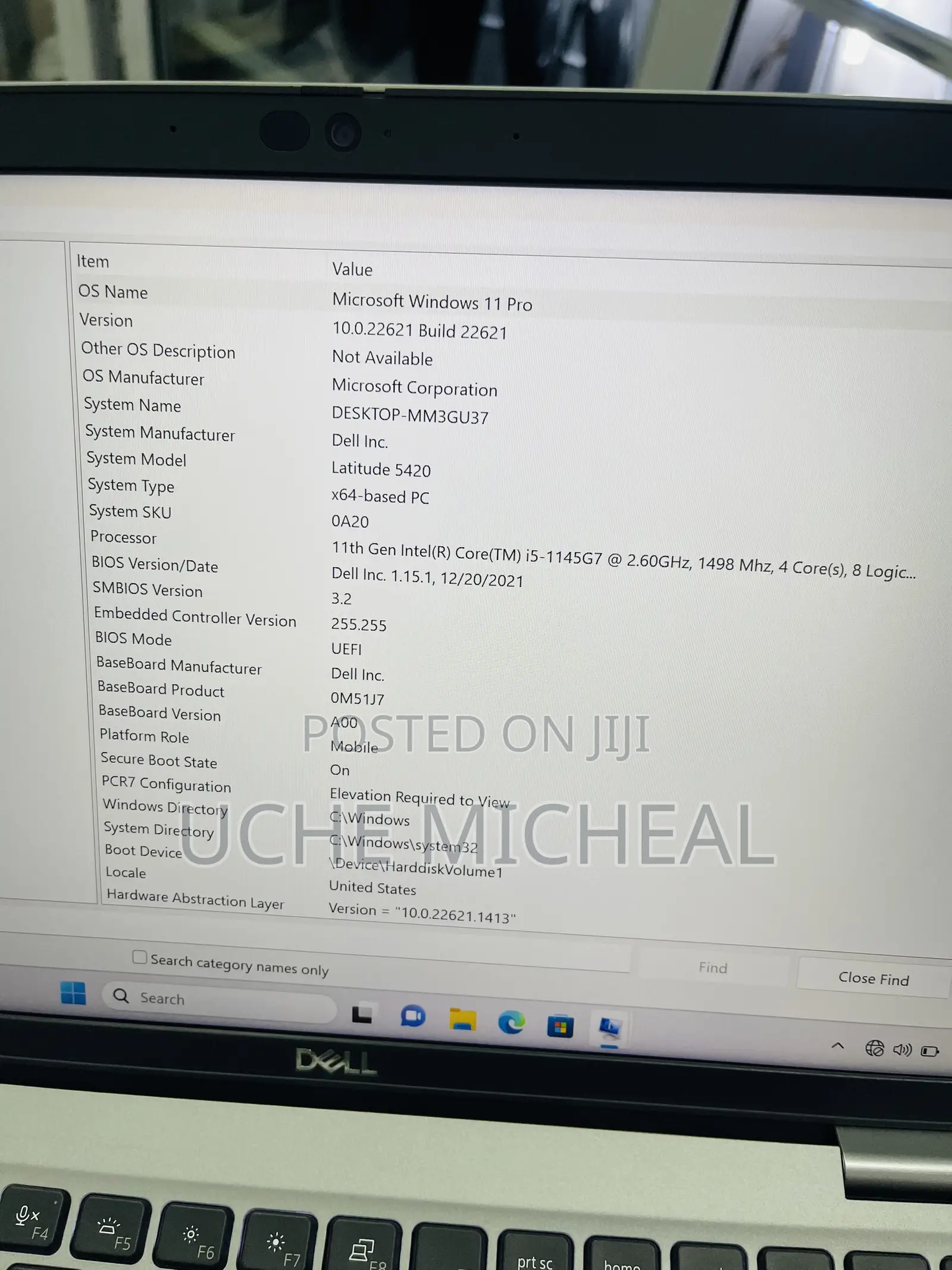 Laptop Dell Latitude 5420 16GB Intel Core i5 SSD 256GB