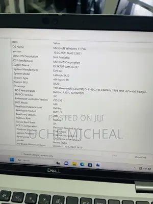 Laptop Dell Latitude 5420 16GB Intel Core i5 SSD 256GB