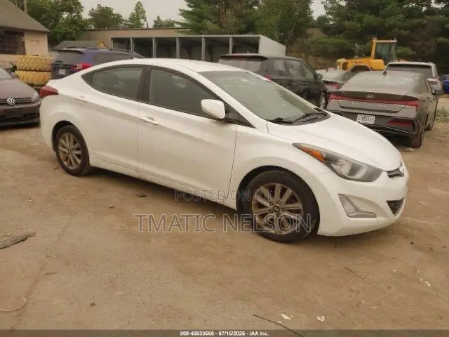 Hyundai Elantra 2016 White
