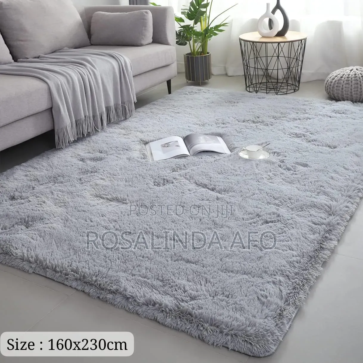 Affordable Fluffy Carpet 160by 230cm