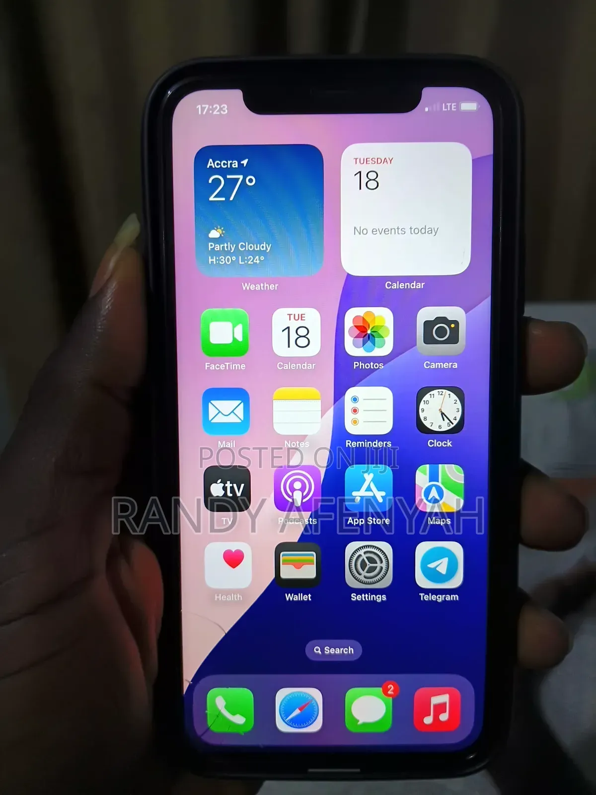 Apple iPhone XR 64 GB Black