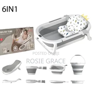 6 in 1 Foldable Baby Baby Bath Set