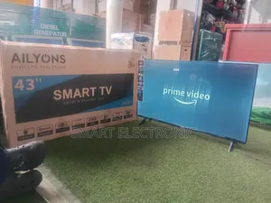 Ailyons 43′′ Smart LED TV – Modern Design, Sharp Display Great Viewing