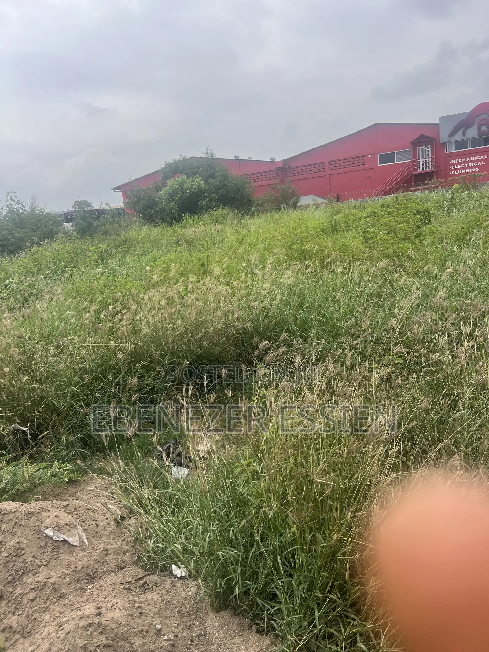 Roadside Land for Sale at Spintex Place Mall Sade