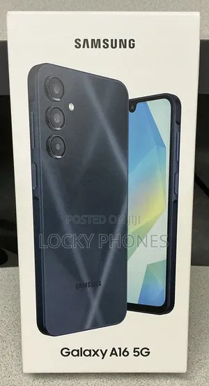 New Samsung Galaxy A16 5G 256 GB Black