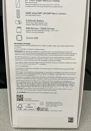 New Samsung Galaxy A16 5G 256 GB Black