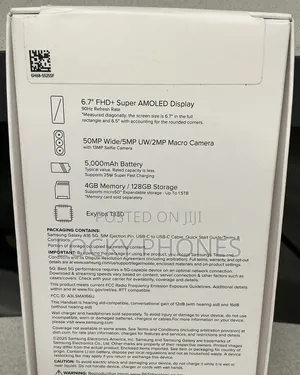 New Samsung Galaxy A16 5G 256 GB Black
