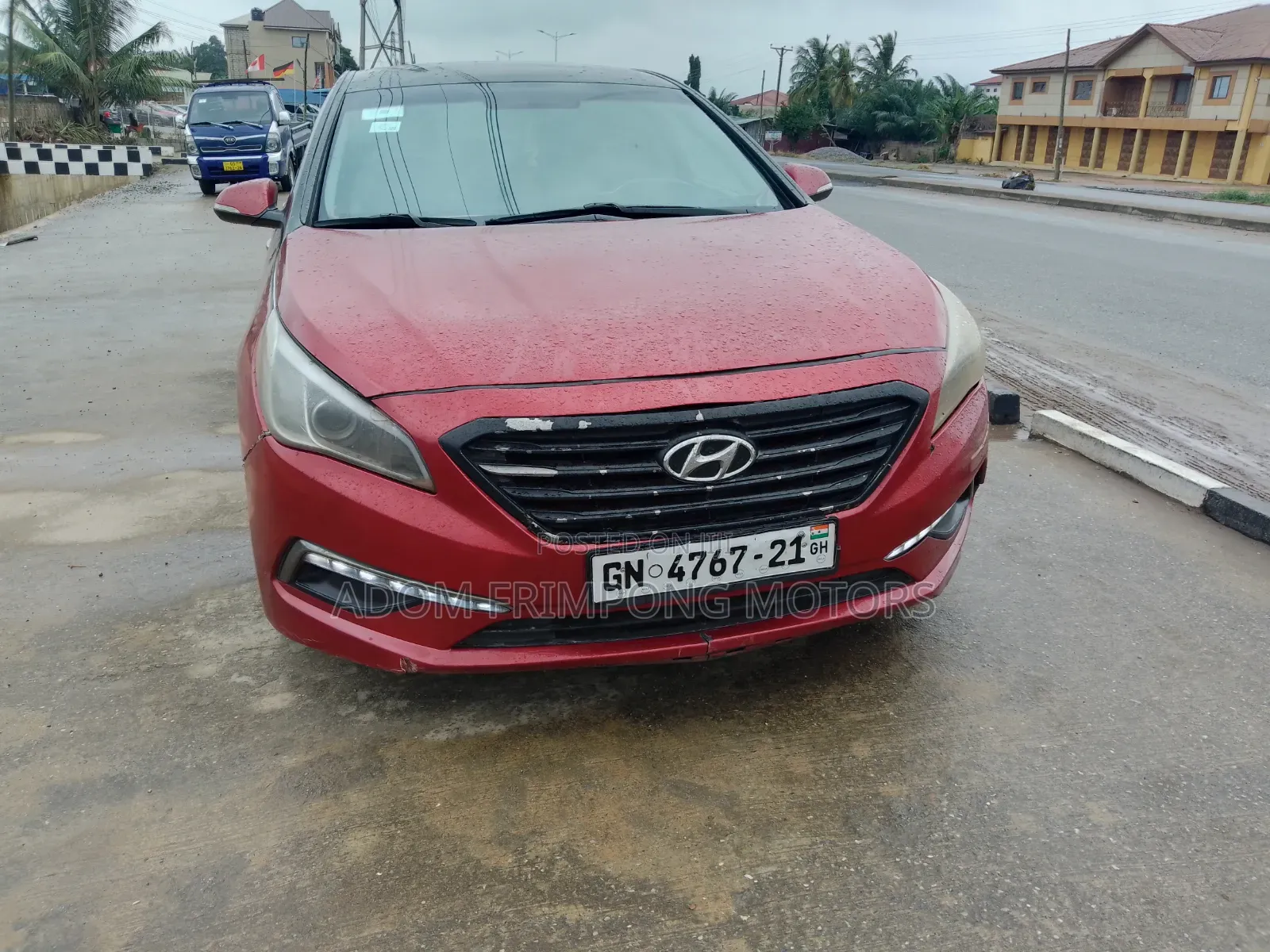 Hyundai Sonata 2015 Red