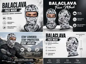 Balaclava Face Mask – Breathable Stretchy | Motorcycle Outdoor