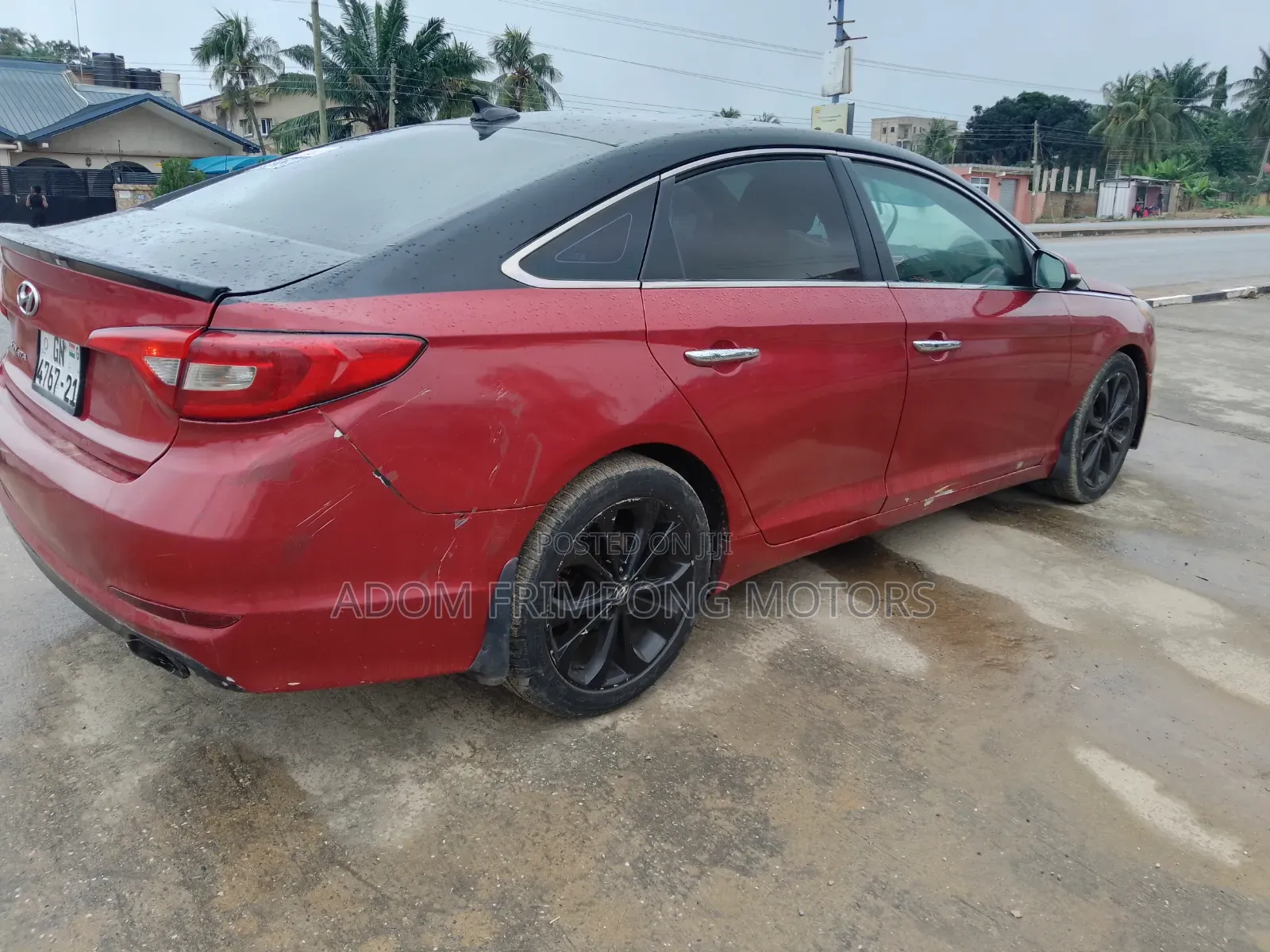 Hyundai Sonata 2015 Red