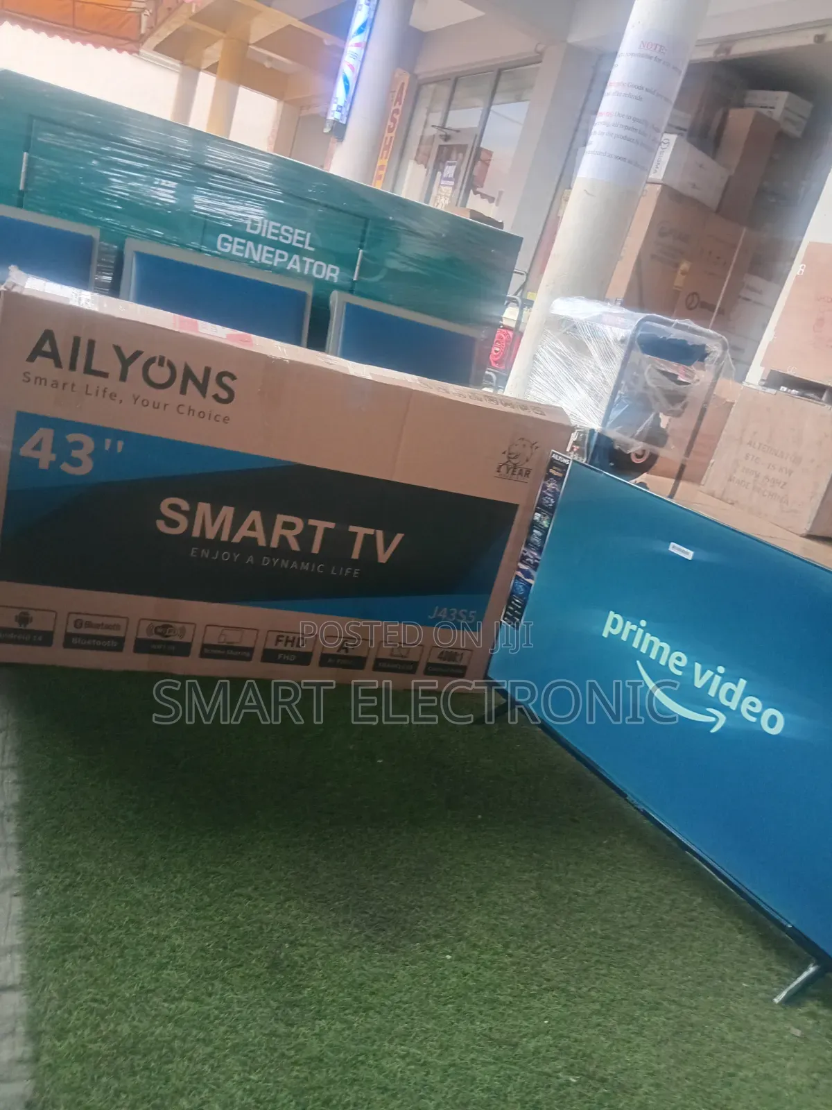 Ailyons 43′′ Smart TV – Premium Display Powerful Home