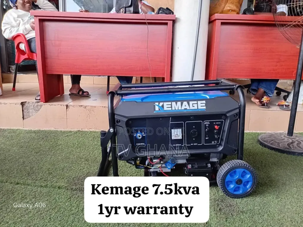 Kemage 7.5KVA 8500W Genset – Strong Generator for Home 7kva