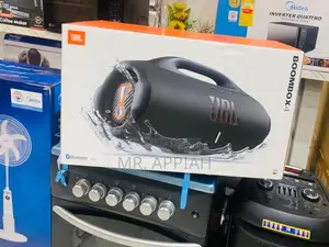 Super Classic JBL Boombox 4 Portable Bluetooth Speaker(Black)Deep Bass