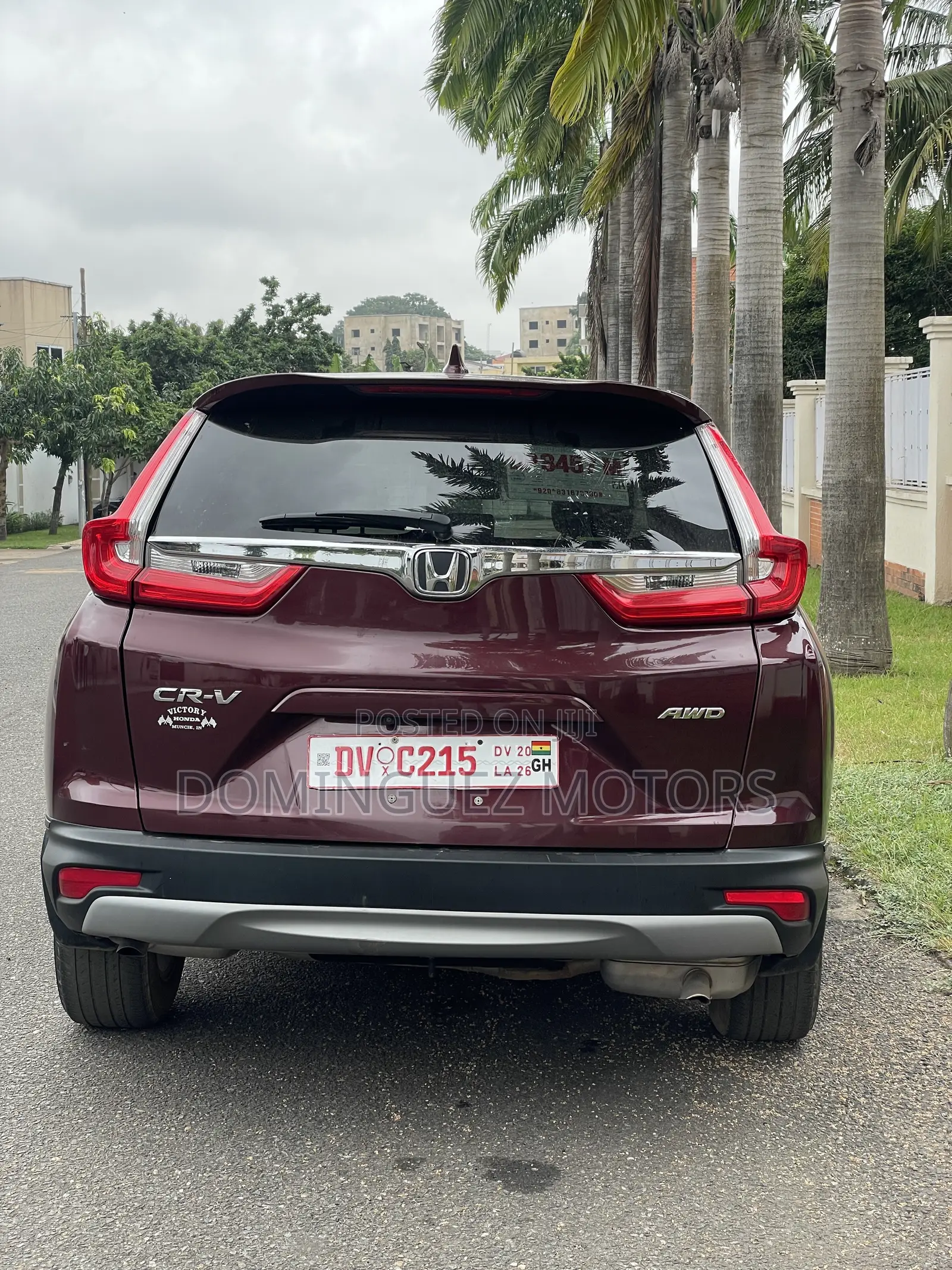 Honda CR-V 2019 Red