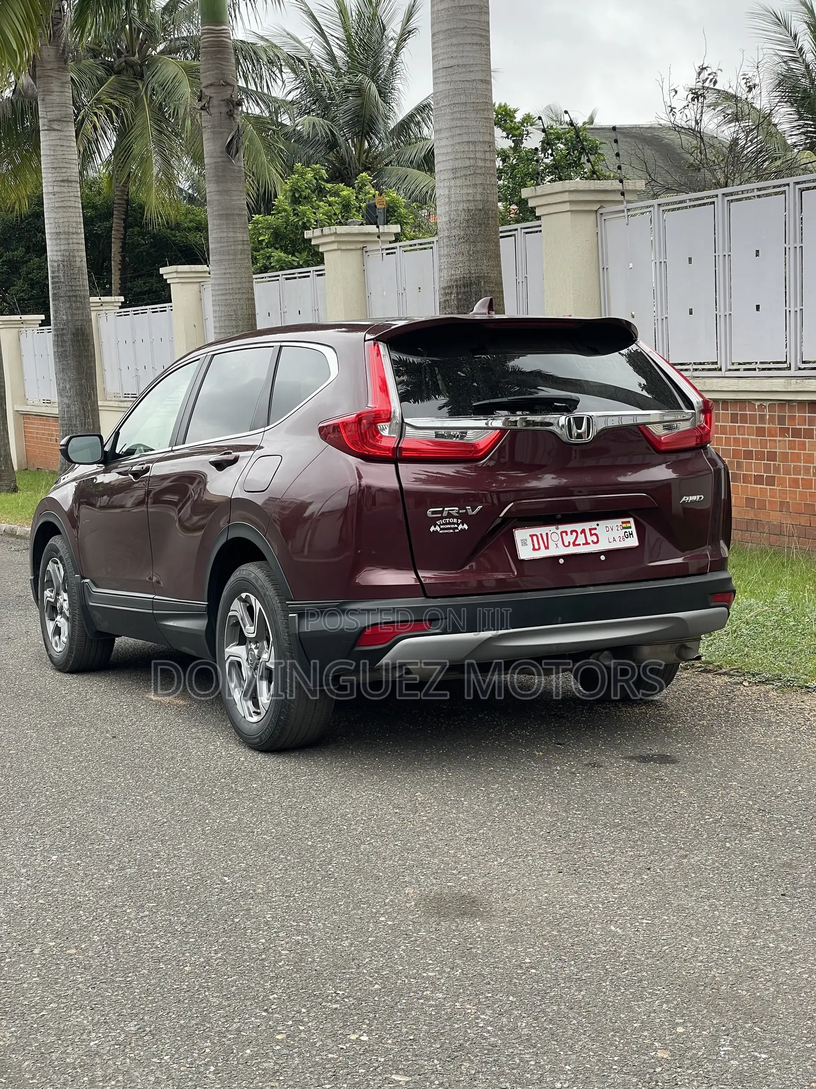 Honda CR-V 2019 Red