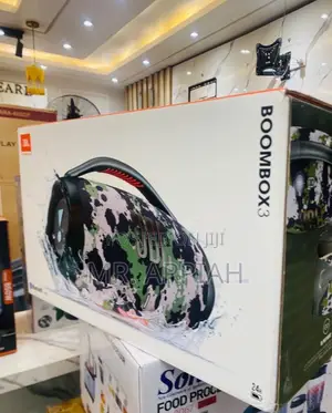 New in Box JBL Boombox 3 Portable Bluetooth Speaker(Deep Bass)