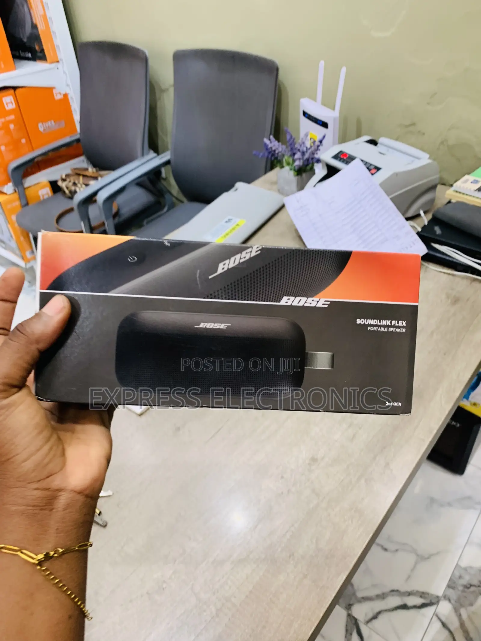 Get a New Black Bose SoundLink Flex Bluetooth Speaker, Portable Speake