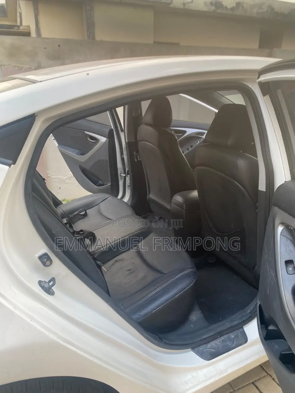 Hyundai Elantra GLS 2012 White