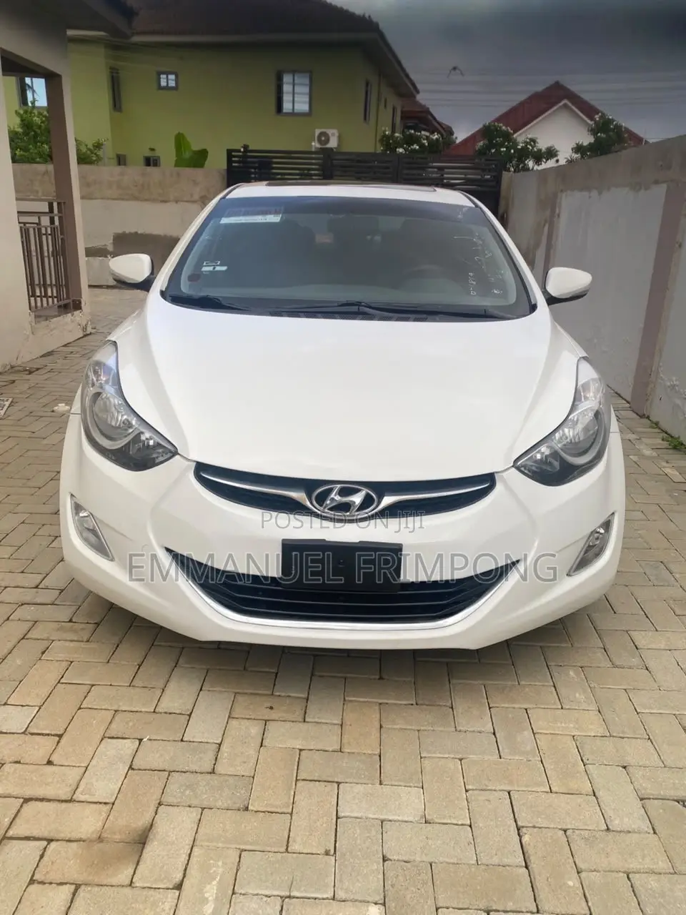 Hyundai Elantra GLS 2012 White