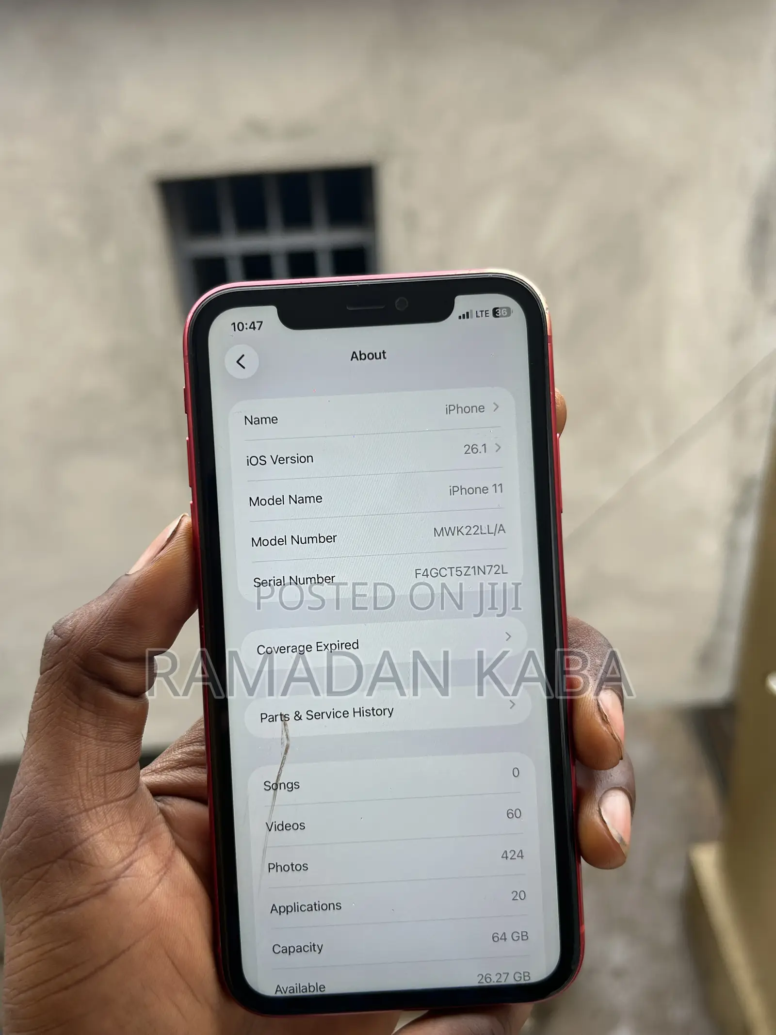 Apple iPhone 11 64 GB Red