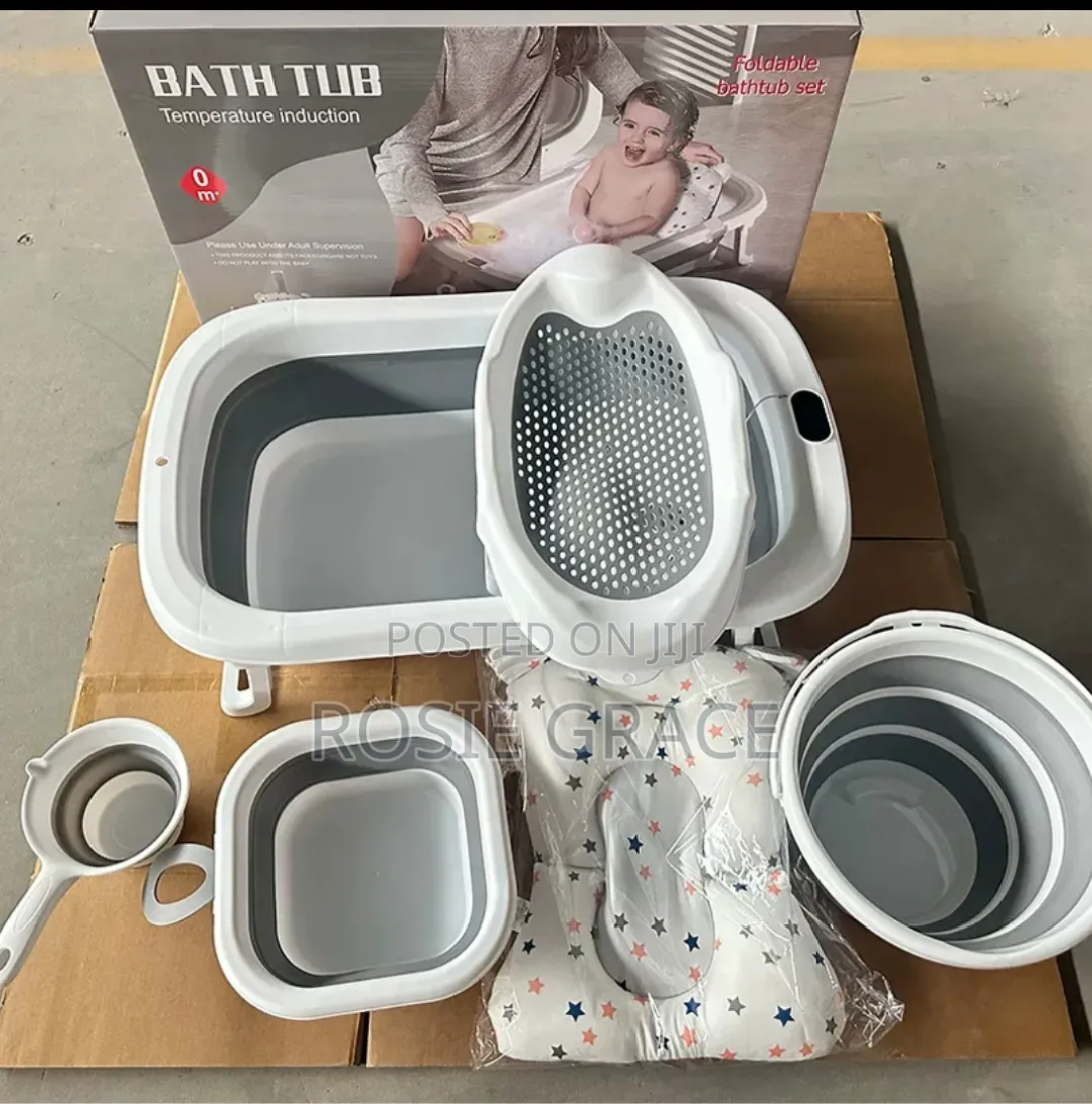 6 in 1 Foldable Baby Baby Bath Set