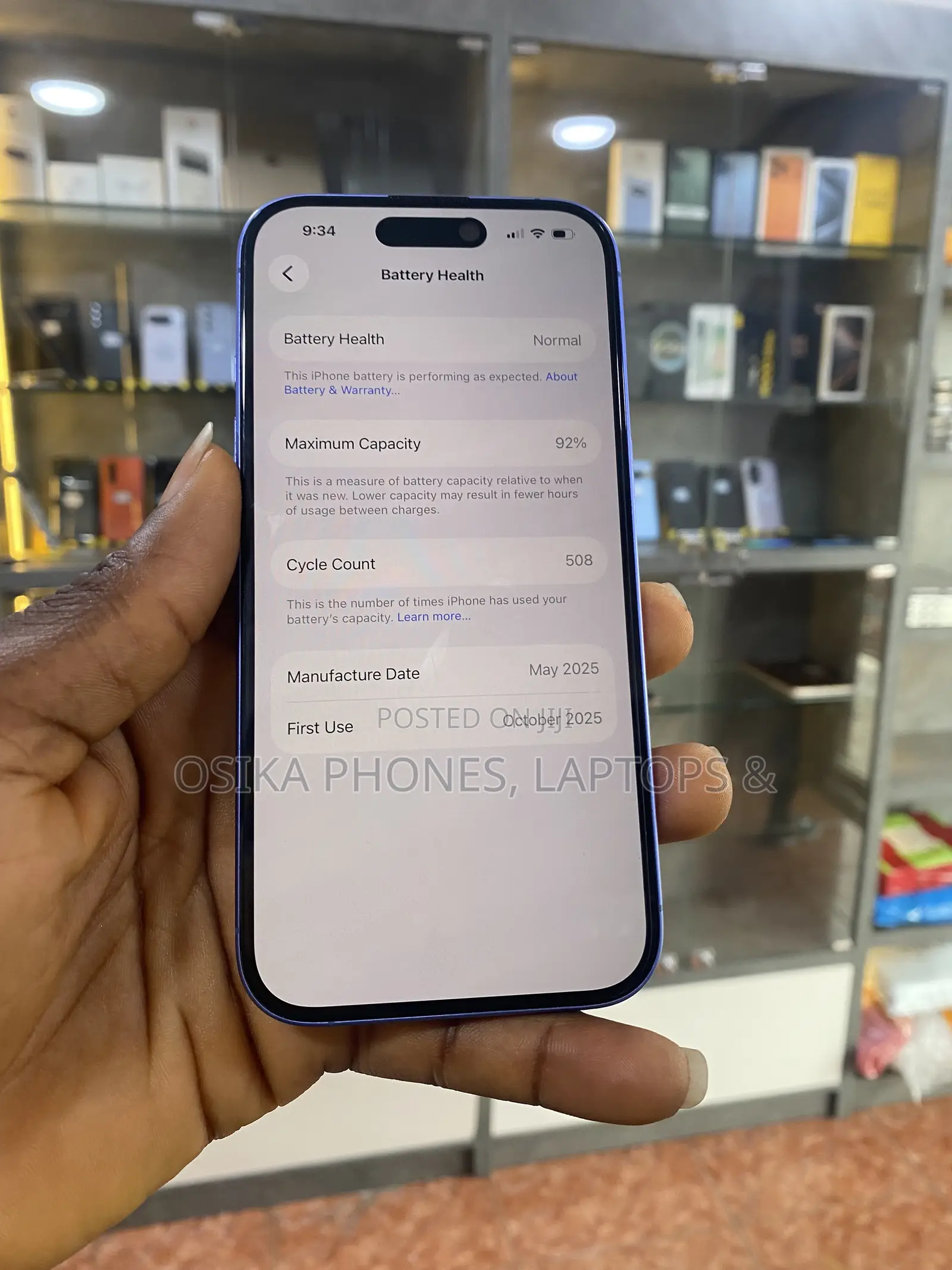 Apple iPhone 16 128 GB Blue