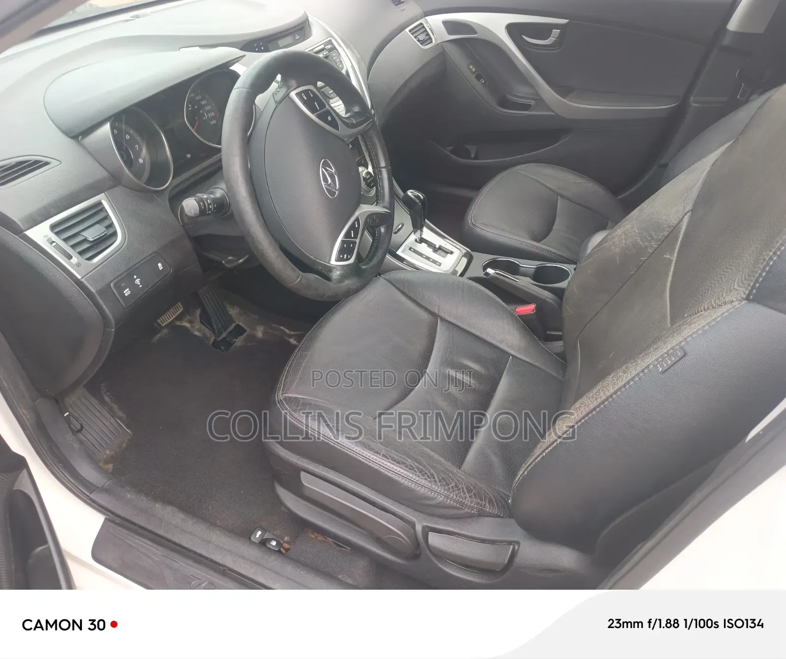 Hyundai Elantra 2012 White