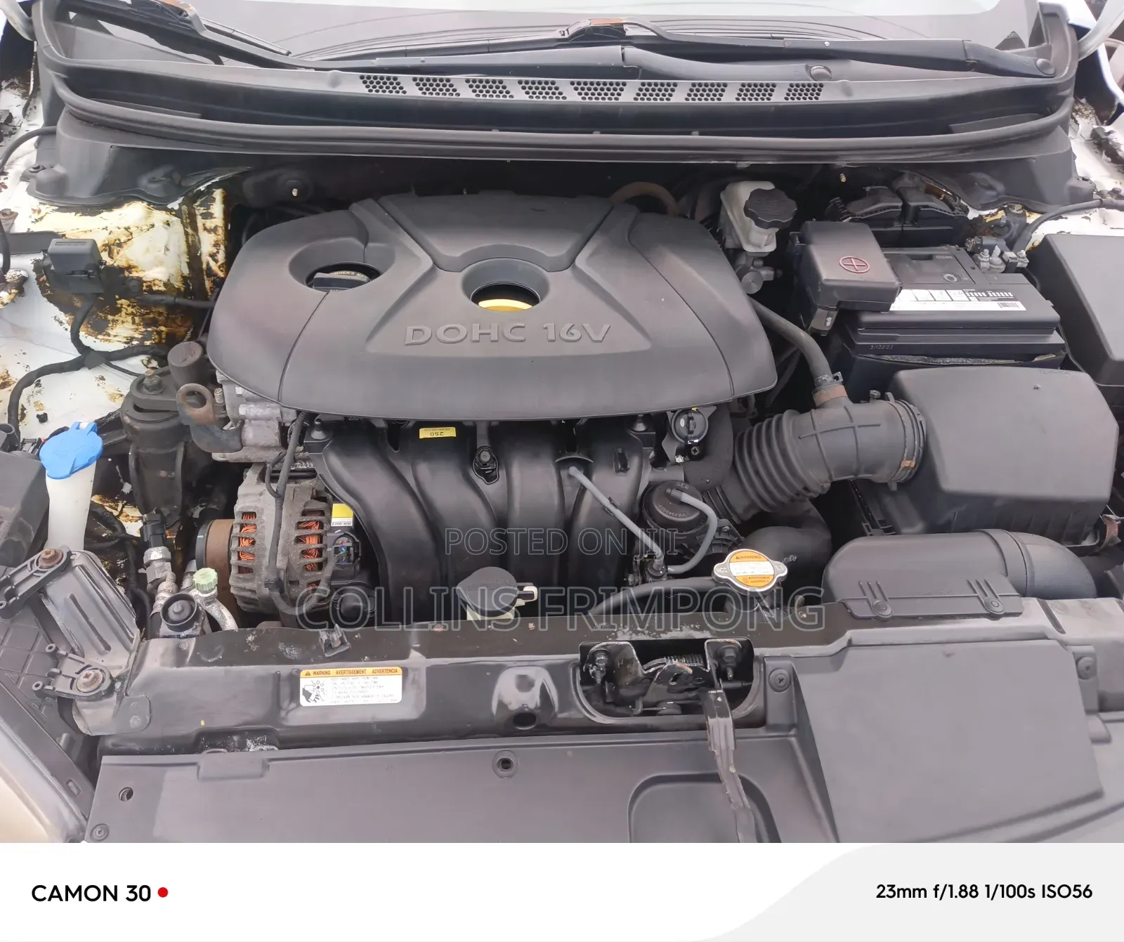 Hyundai Elantra 2012 White
