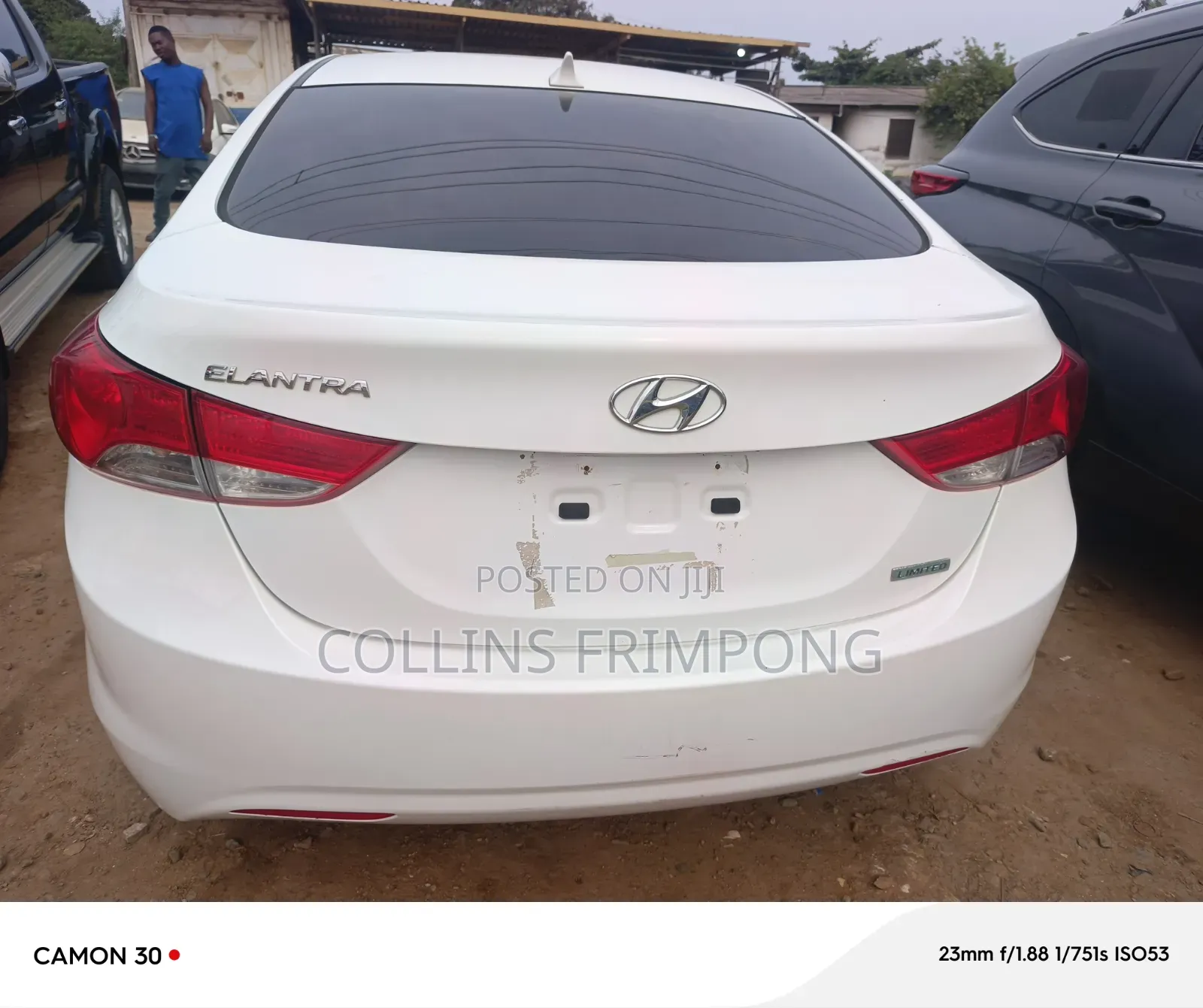 Hyundai Elantra 2012 White
