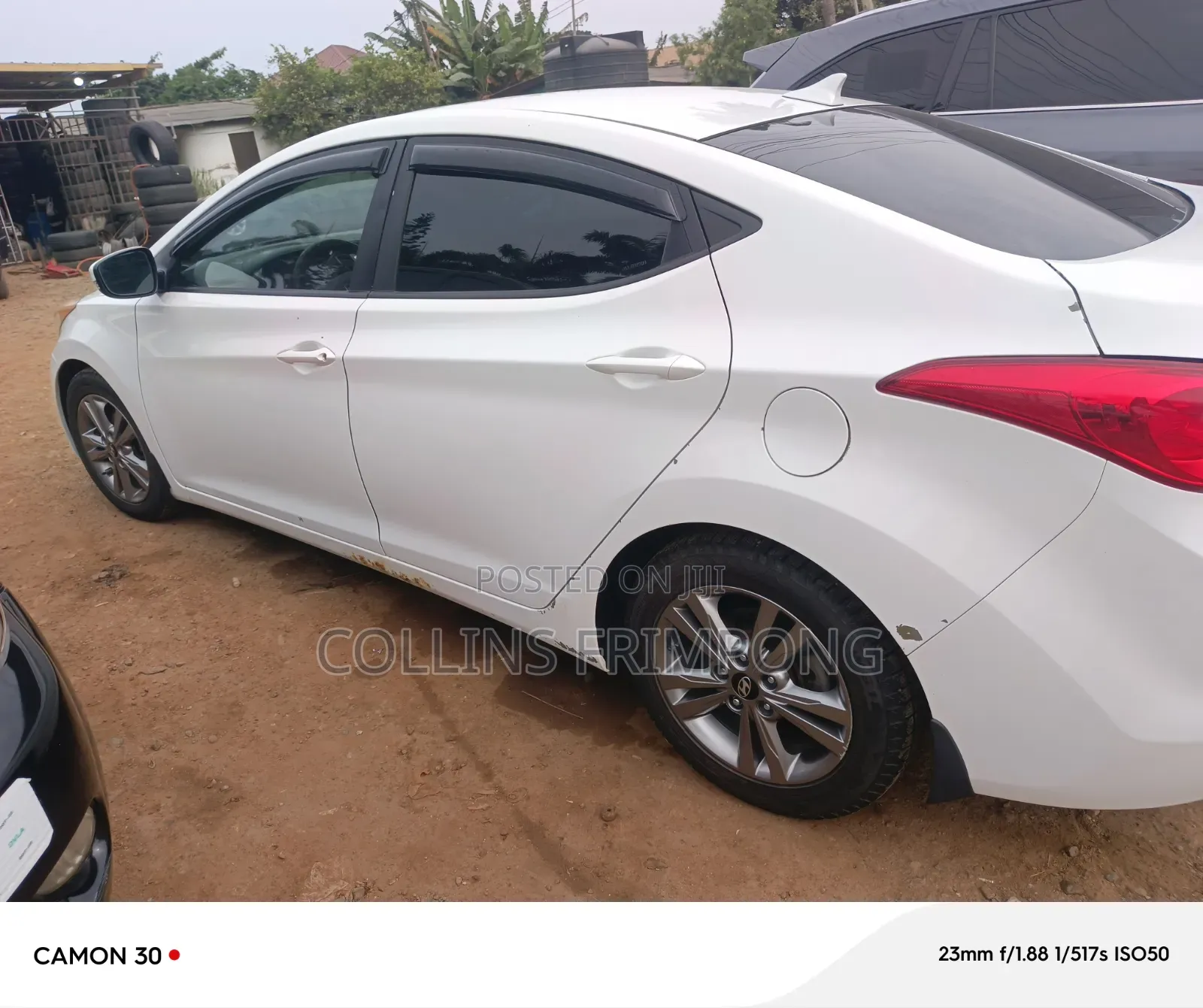 Hyundai Elantra 2012 White