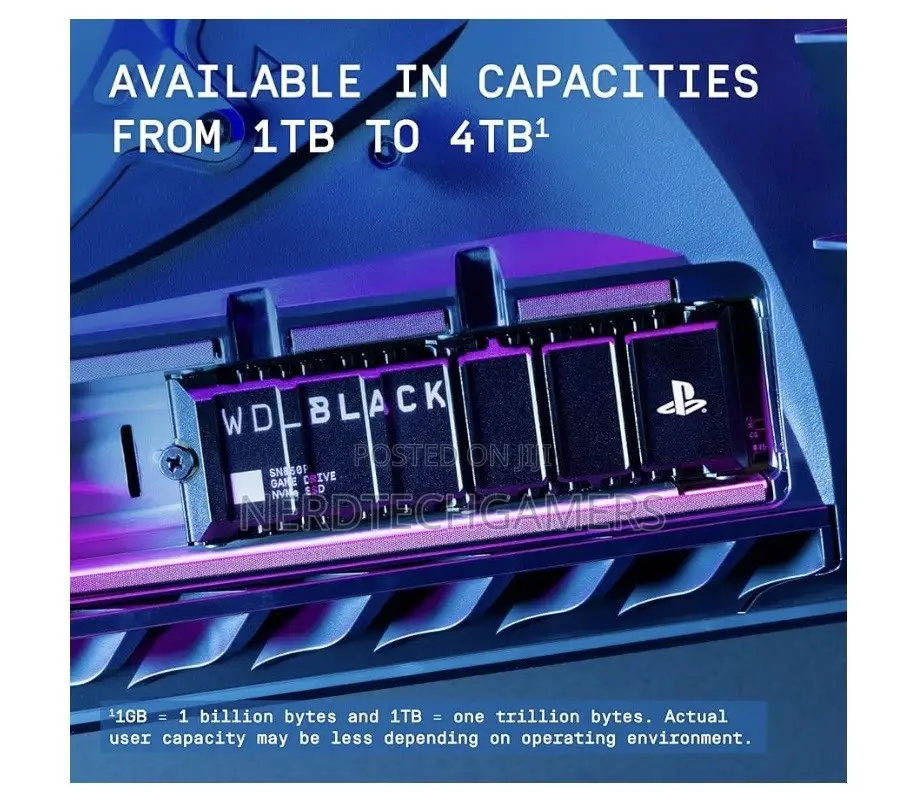 Internal Storage for Drive for Ps5