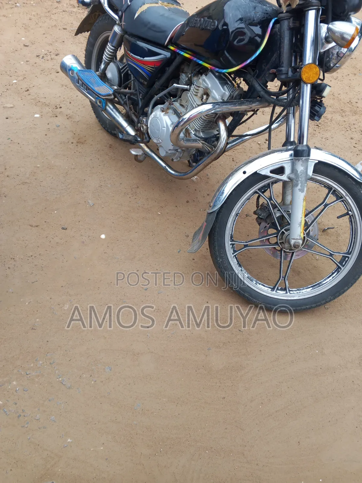 Haojue HJ125-8K 2020 Black