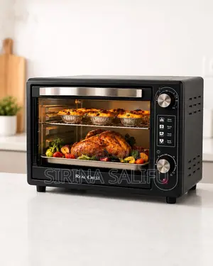 Real Crest Electric Oven | Bake, Roast, Grill, Toast Keep Warm