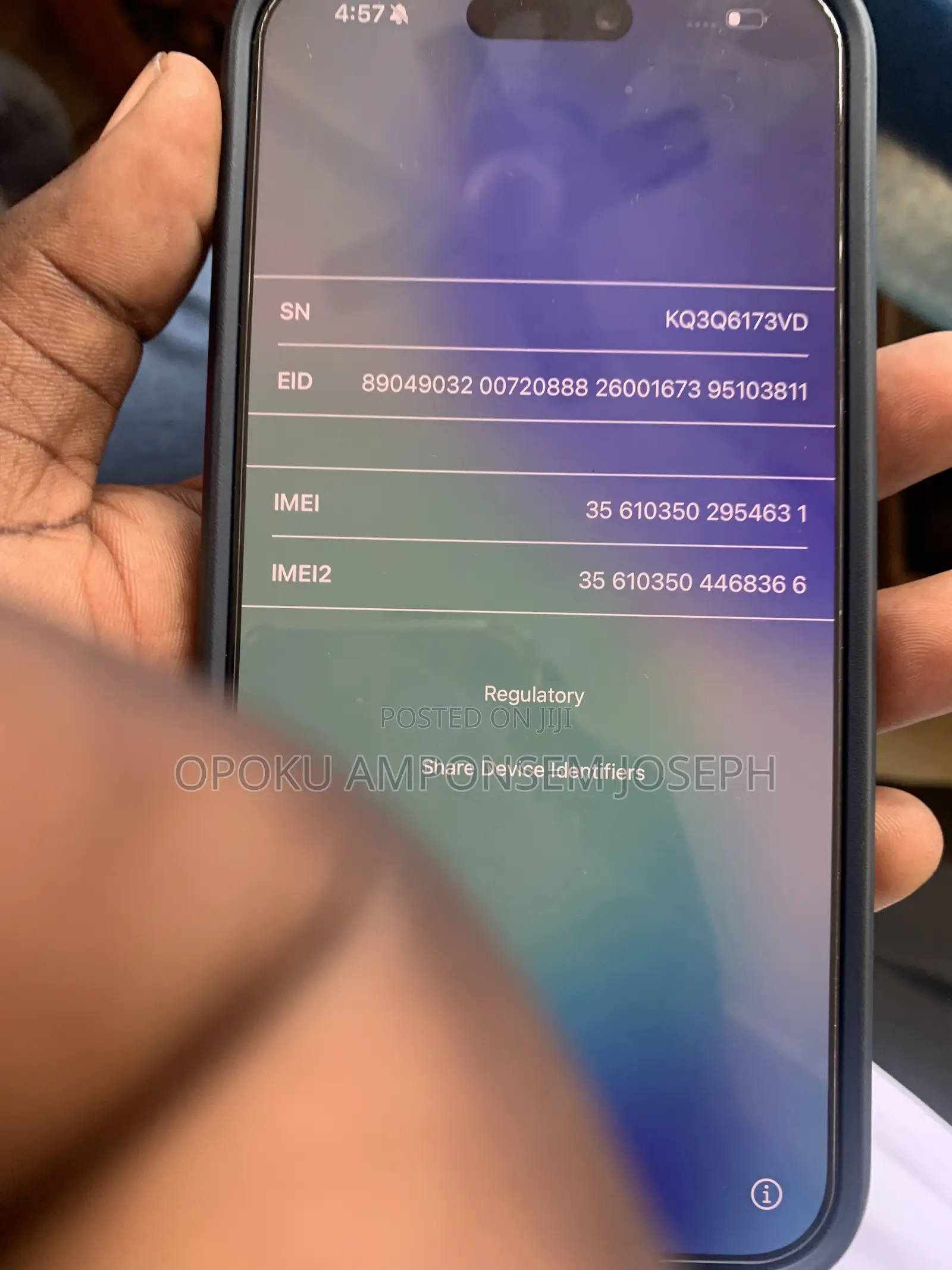 Apple iPhone 15 Pro Max 256 GB Silver