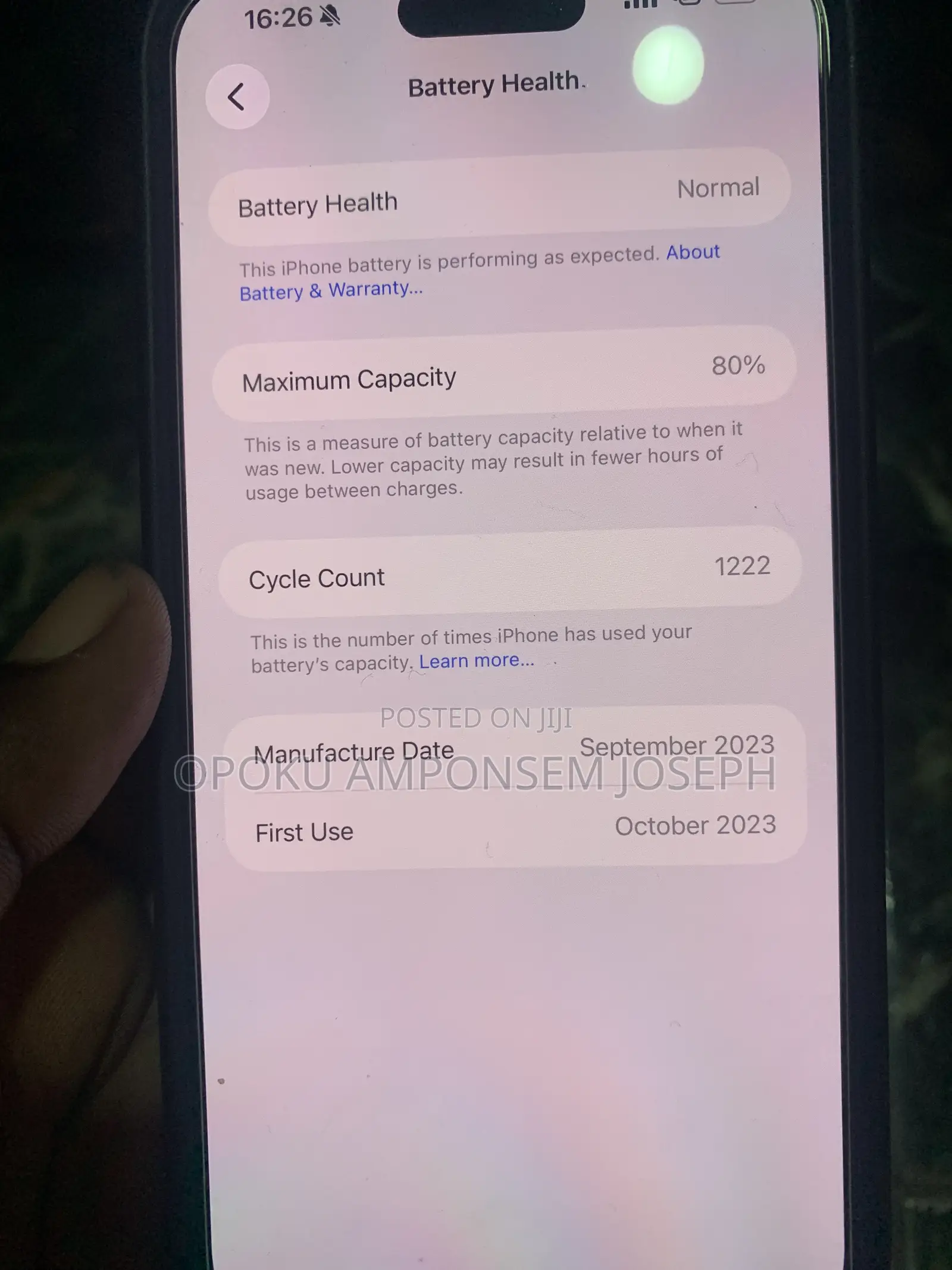 Apple iPhone 15 Pro Max 256 GB Silver