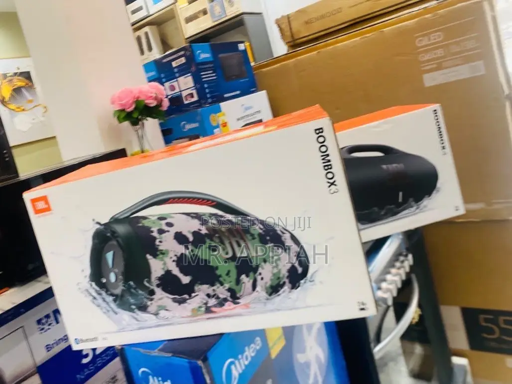 Super Affordable JBL Boombox 3 Bluetooth Speaker W/ Massive Sound.