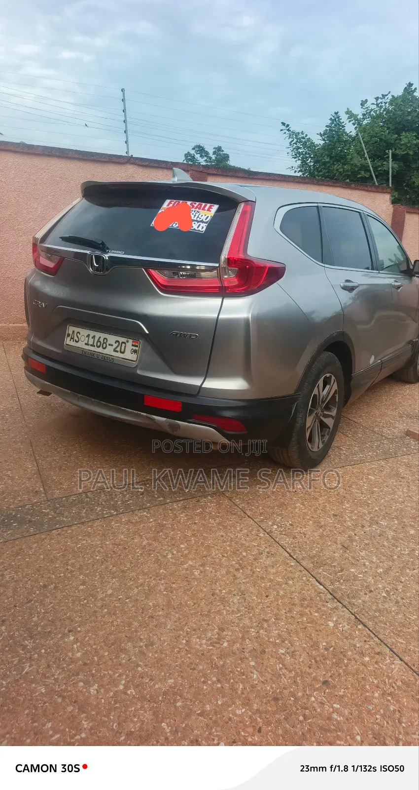 Honda CR-V 2020 Gray