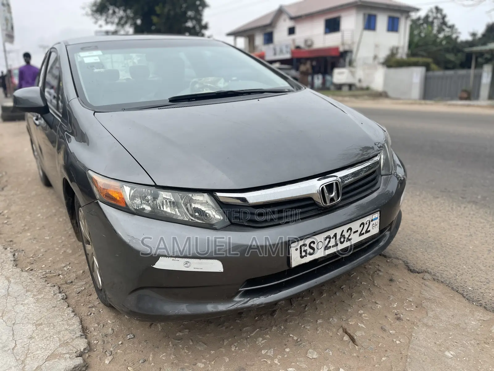 Honda Civic EX Sedan 2012 Gray